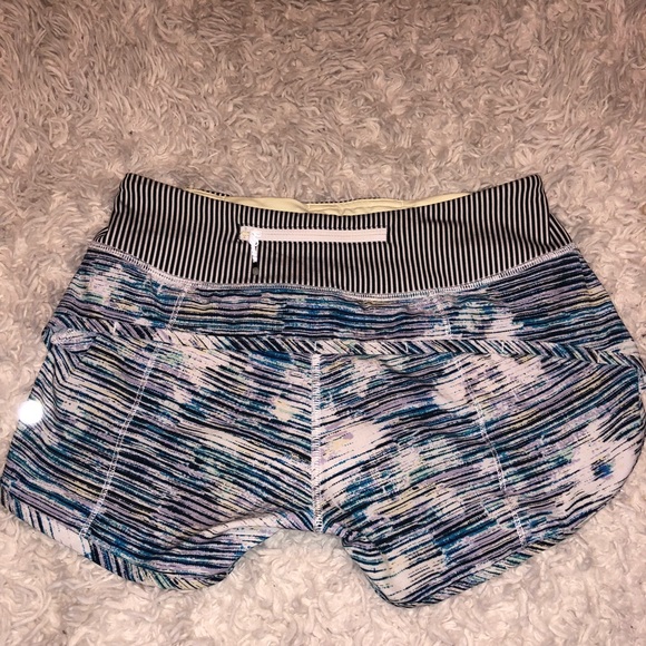 Lululemon blurry belle speed shorts‼️sold‼️ - Picture 2 of 4